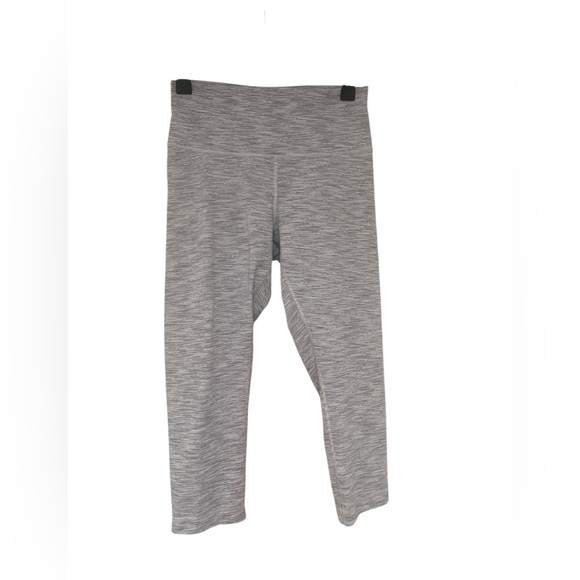 lululemon athletica Heathered Gray Leggings GUC 10 - Picture 1 of 4